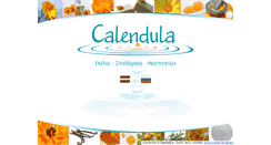 Desktop Screenshot of calendula.lv