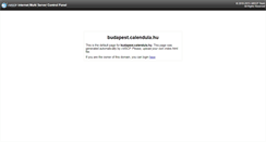 Desktop Screenshot of budapest.calendula.hu