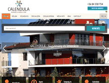 Tablet Screenshot of calendula.hu